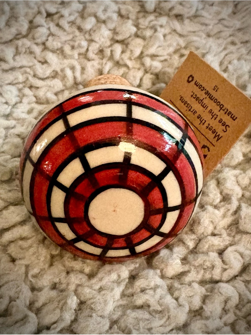 Matr Boomie Hand-Painted Wine Stopper
